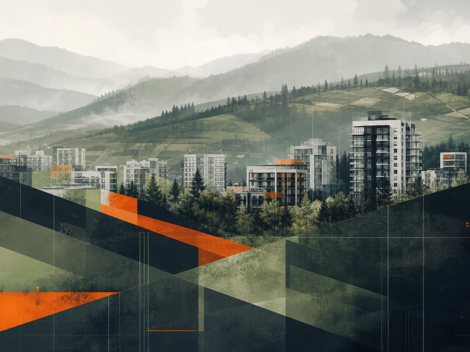 Maple Ridge suburban and mountain landscape suggesting trades and growing local business corridors