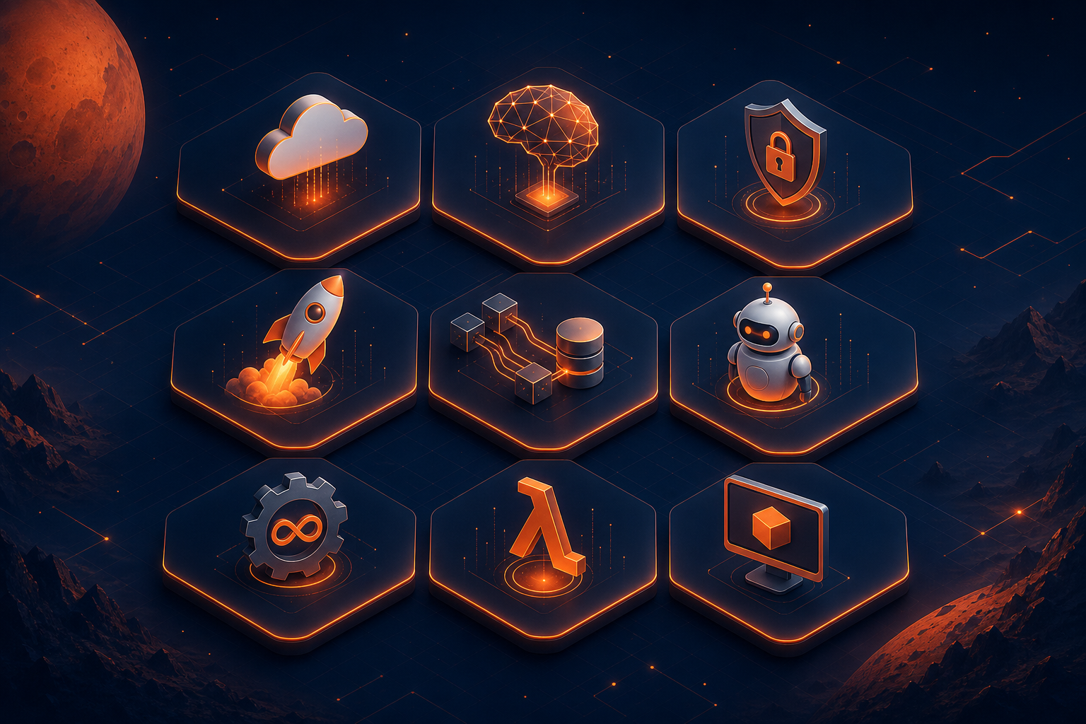 Mars Innovation Technology Products catalog